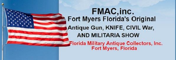 Fort Myers Antique Military Gun, Knife, Civil War Show