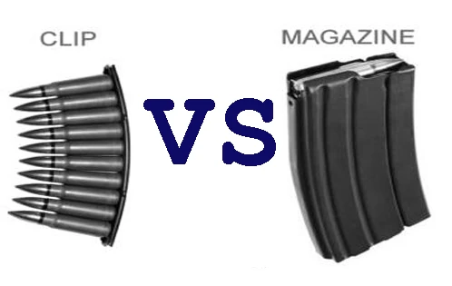 Clip vs Magazine