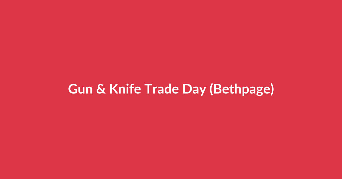 Gun & Knife Trade Day (Bethpage) Gun & Knife Trade Day (Bethpage)